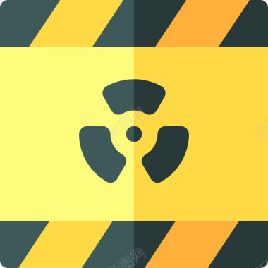核能核能6平坦图标图标