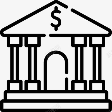 银行货币73直系图标图标