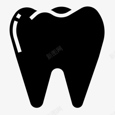 牙科医疗口腔图标图标