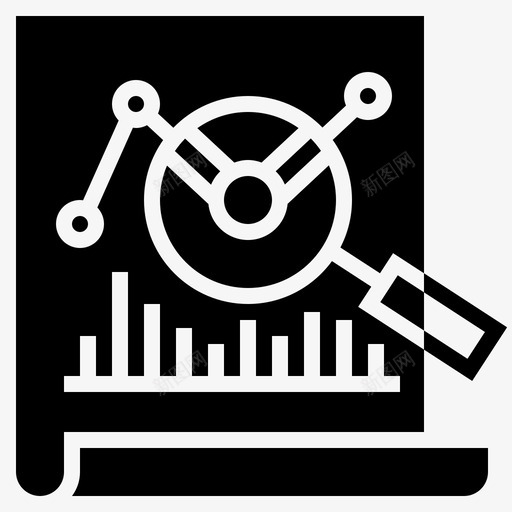 数据分析信息检查图标svg_新图网 https://ixintu.com 信息 数据分析 数据科学字形 检查 科学