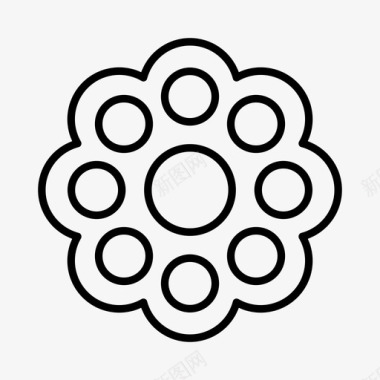 花花匠花艺图标图标