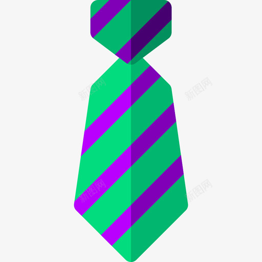 领带mardigras11扁平图标svg_新图网 https://ixintu.com gras mardi 扁平 领带
