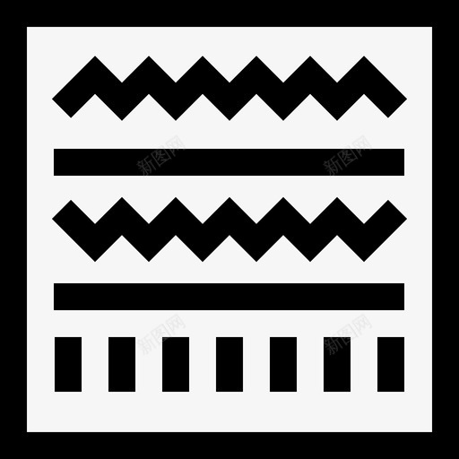 象形文字埃及4线形图标svg_新图网 https://ixintu.com 埃及 线形 象形文字