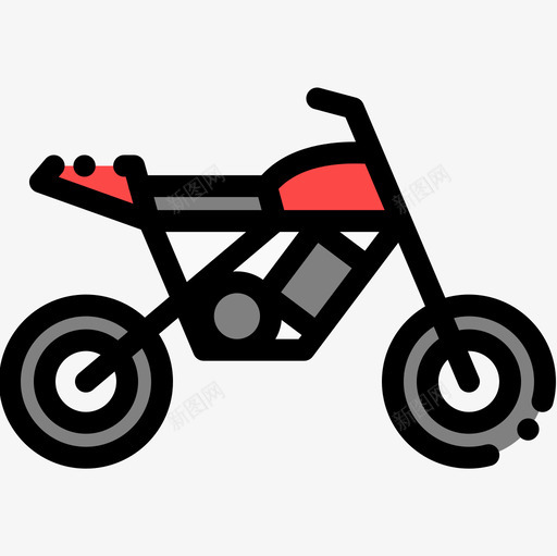 摩托车越野极限运动19线性颜色图标svg_新图网 https://ixintu.com 摩托车越野 极限运动19 线性颜色