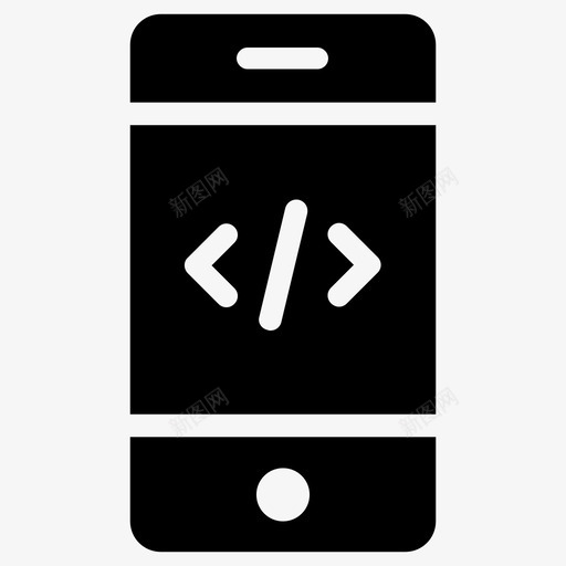 移动应用界面手机应用图标svg_新图网 https://ixintu.com 应用 手机 智能 界面 移动