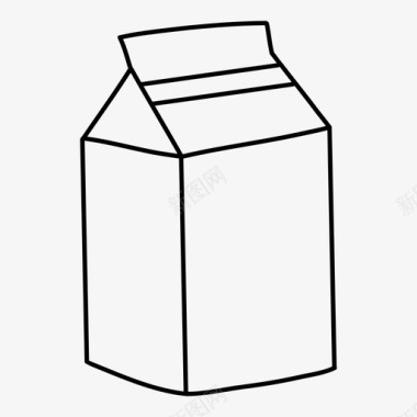 牛奶饮料农场图标图标
