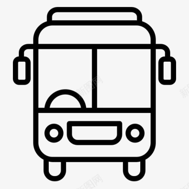 公共汽车运输130概述图标图标