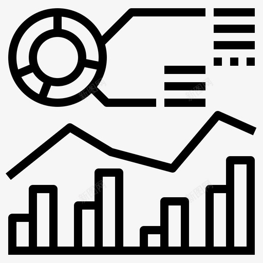 分析仪表盘数据图标svg_新图网 https://ixintu.com 仪表盘 分析 工具 数据 概要 科学 趋势