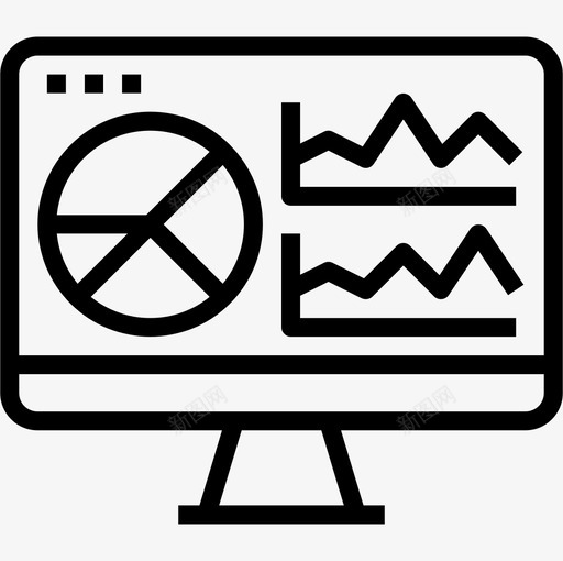 分析数字营销82线性图标svg_新图网 https://ixintu.com 分析 数字 线性 营销