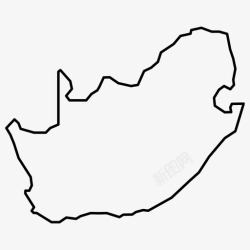 开普敦南非地图开普敦国家图标高清图片