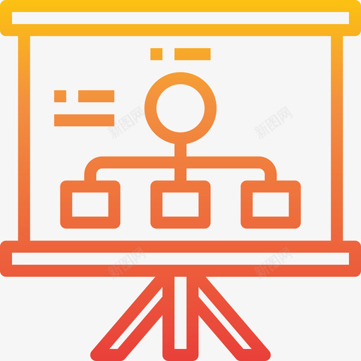 演示商务261渐变图标svg_新图网 https://ixintu.com 商务 渐变 演示