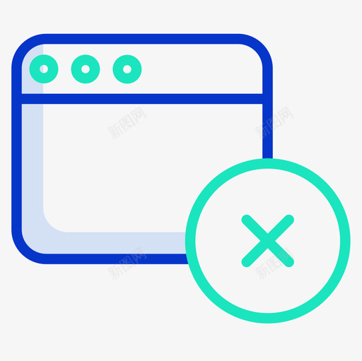 浏览器windows应用程序4轮廓颜色图标svg_新图网 https://ixintu.com windows 应用程序 浏览器 轮廓 颜色