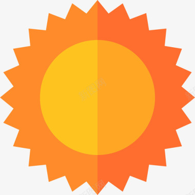 太阳可持续能源20平坦图标图标
