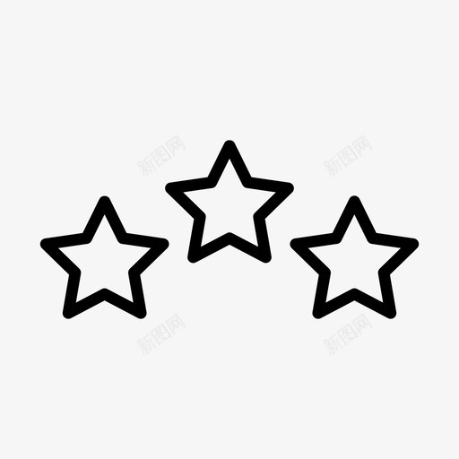 评分成就反馈图标svg_新图网 https://ixintu.com 业务线64像素 反馈 成就 排名 星级 评分