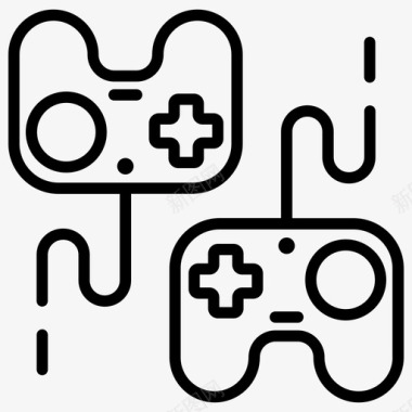 游戏控制器电子游戏板图标图标