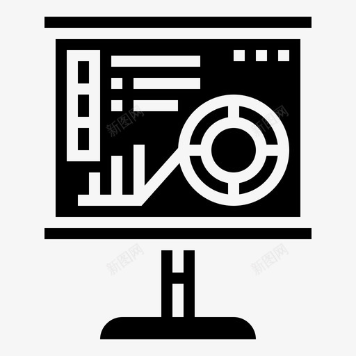 陈述分析数据图标svg_新图网 https://ixintu.com 信息 分析 工作 总结 战略 数据 陈述