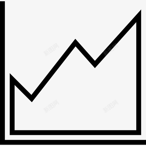 线形图图表5线性图标svg_新图网 https://ixintu.com 图表5 线形图 线性