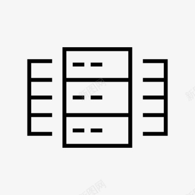 信息连接数据库图标图标