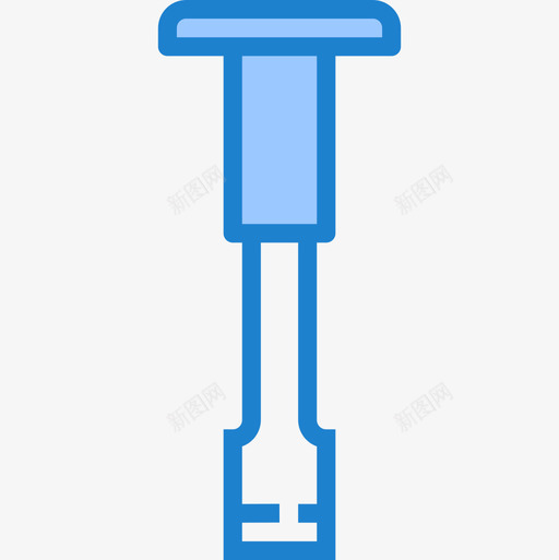 凿子木工19蓝色图标svg_新图网 https://ixintu.com 凿子 木工 蓝色
