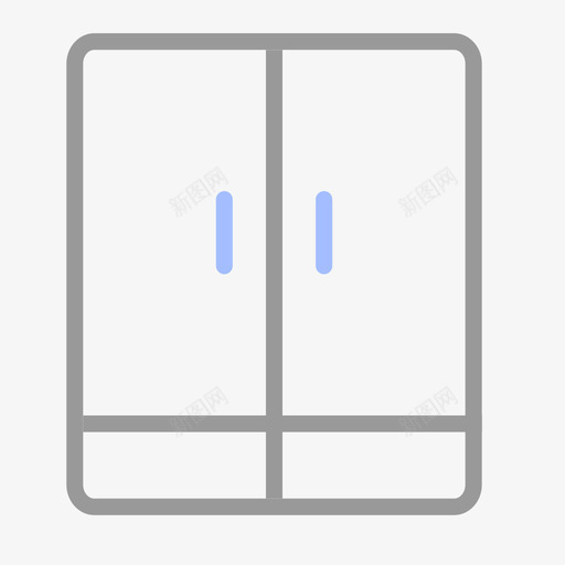 柜子svg_新图网 https://ixintu.com 柜子 线性 扁平 手绘 精美 简约 多色