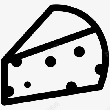 奶酪切达干酪吃的图标图标