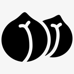 食物相克鹰嘴豆干粮谷物图标高清图片