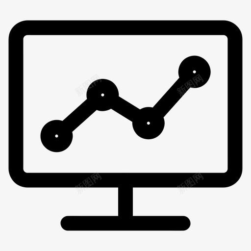 分析图表仪表板图标svg_新图网 https://ixintu.com 业务 仪表板 分析 图表 报告 概要