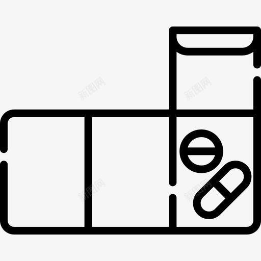 容器药房35线性图标svg_新图网 https://ixintu.com 容器 线性 药房35