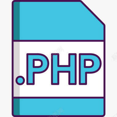 Php计算机科学3线性颜色图标图标