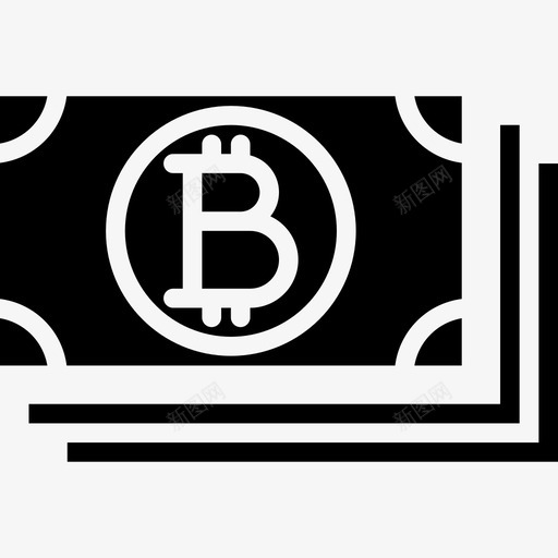比特币比特币67填充图标svg_新图网 https://ixintu.com 填充 比特