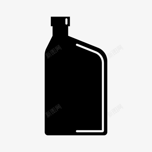 罐装瓶子油图标svg_新图网 https://ixintu.com pvc 塑料 瓶子 罐装
