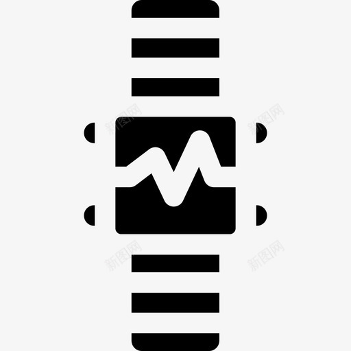 智能手表电子50填充图标svg_新图网 https://ixintu.com 填充 手表 智能 电子