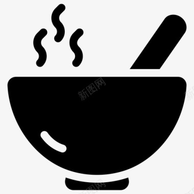 咖喱食物烹饪准备食物图标图标