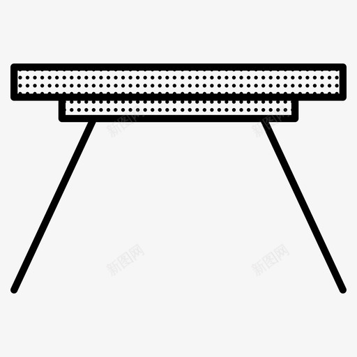 桌子家具桌子点缀着图标svg_新图网 https://ixintu.com 家具 桌子 桌子点缀着