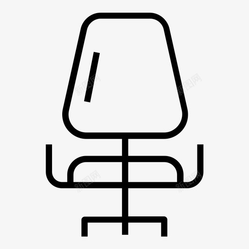 椅子办公室业务线图标集1svg_新图网 https://ixintu.com 业务线图标集1 办公室 椅子
