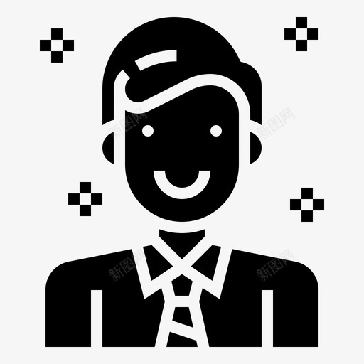 员工头像商人图标svg_新图网 https://ixintu.com 人力 员工 商人 头像 工作人员和员工 经理