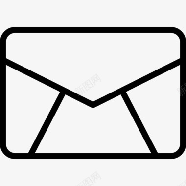 邮件网站和电子邮件直邮图标图标