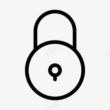 锁挂锁专用图标图标
