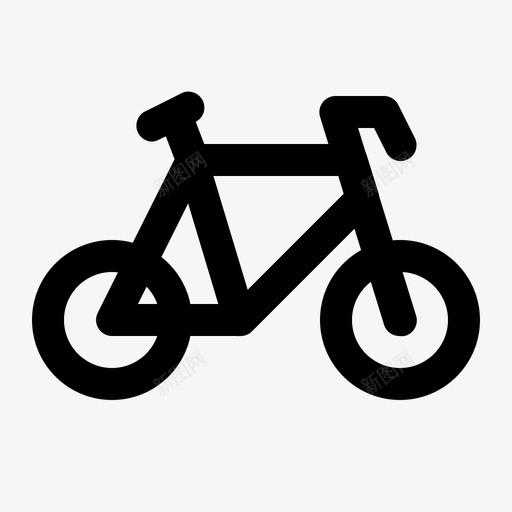 自行车骑行运动图标svg_新图网 https://ixintu.com 图标 旅行 自行车 运动 骑行