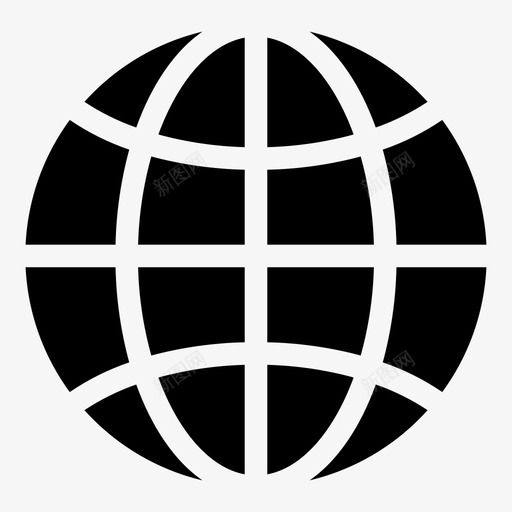 地球全球互联网图标svg_新图网 https://ixintu.com 世界 互联网 全球 地球 教育