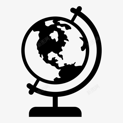 地球地理全球图标svg_新图网 https://ixintu.com 信息 全球 地球 地理 扳手 标签 节能 警告 计算器