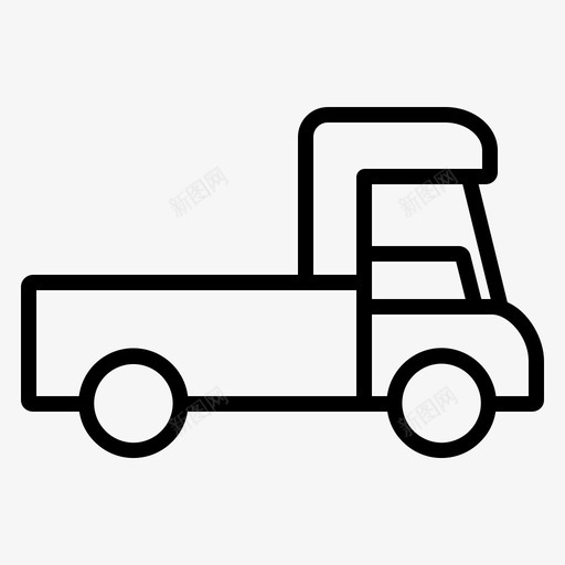 卡车运输130概述图标svg_新图网 https://ixintu.com 卡车 概述 运输