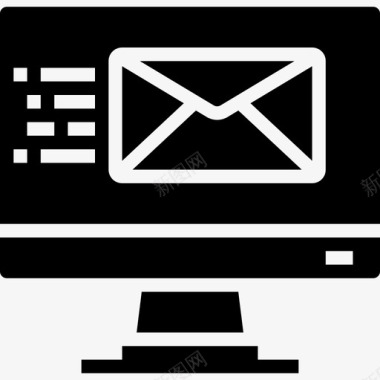 电子邮件营销商务管理31填充图标图标