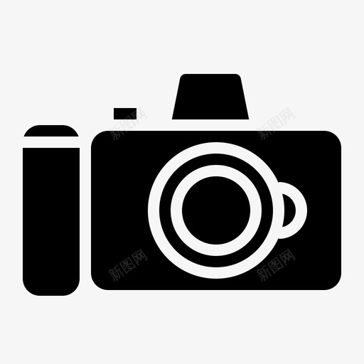 照相机数码单反相机图标svg_新图网 https://ixintu.com 单反 实体 屏幕 摄影 数码 照片 照相机 相机