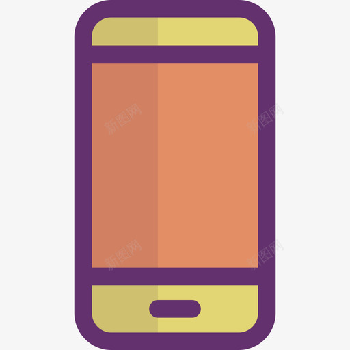 智能手机基本图标9线性颜色svg_新图网 https://ixintu.com 图标 基本 手机 智能 线性 颜色