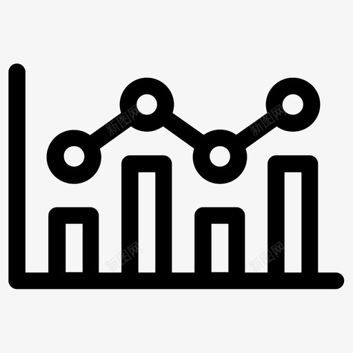 图表分析数据图标svg_新图网 https://ixintu.com 分析 分析图表报告图表统计和数据 图表 数据 统计 趋势