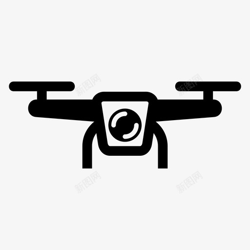 无人机摄像机无人机机器人图标svg_新图网 https://ixintu.com 技术 摄像机 无人机 未来 机器人