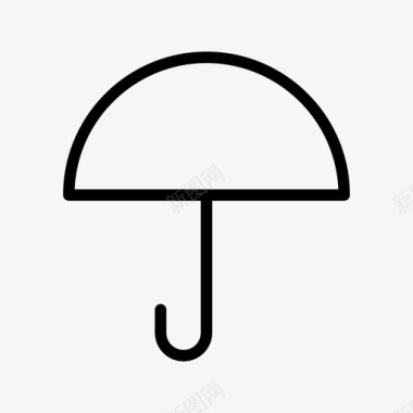 伞盖降落伞图标图标