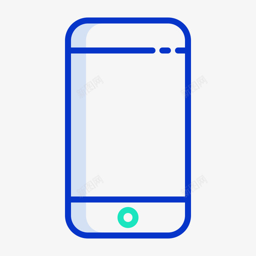 移动移动应用程序19轮廓颜色图标svg_新图网 https://ixintu.com 移动 移动应用程序19 轮廓颜色