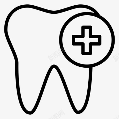牙齿保健10概述图标图标